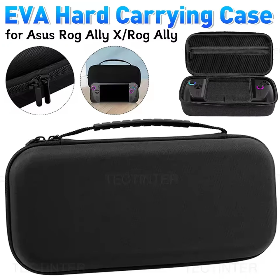 

Чехол EVA для консоли ASUS ROG Xbox Ally X, сумка для хранения большой вместимости, защитный чехол для аксессуаров ROG Xbox Ally X