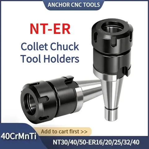 ISO40 ISO50 NT ER Tool Hold NT30 NT40 NT50 ER11 ER16 ER20 ER25 ER32 ER40 Tool Holder bracket tool Collet