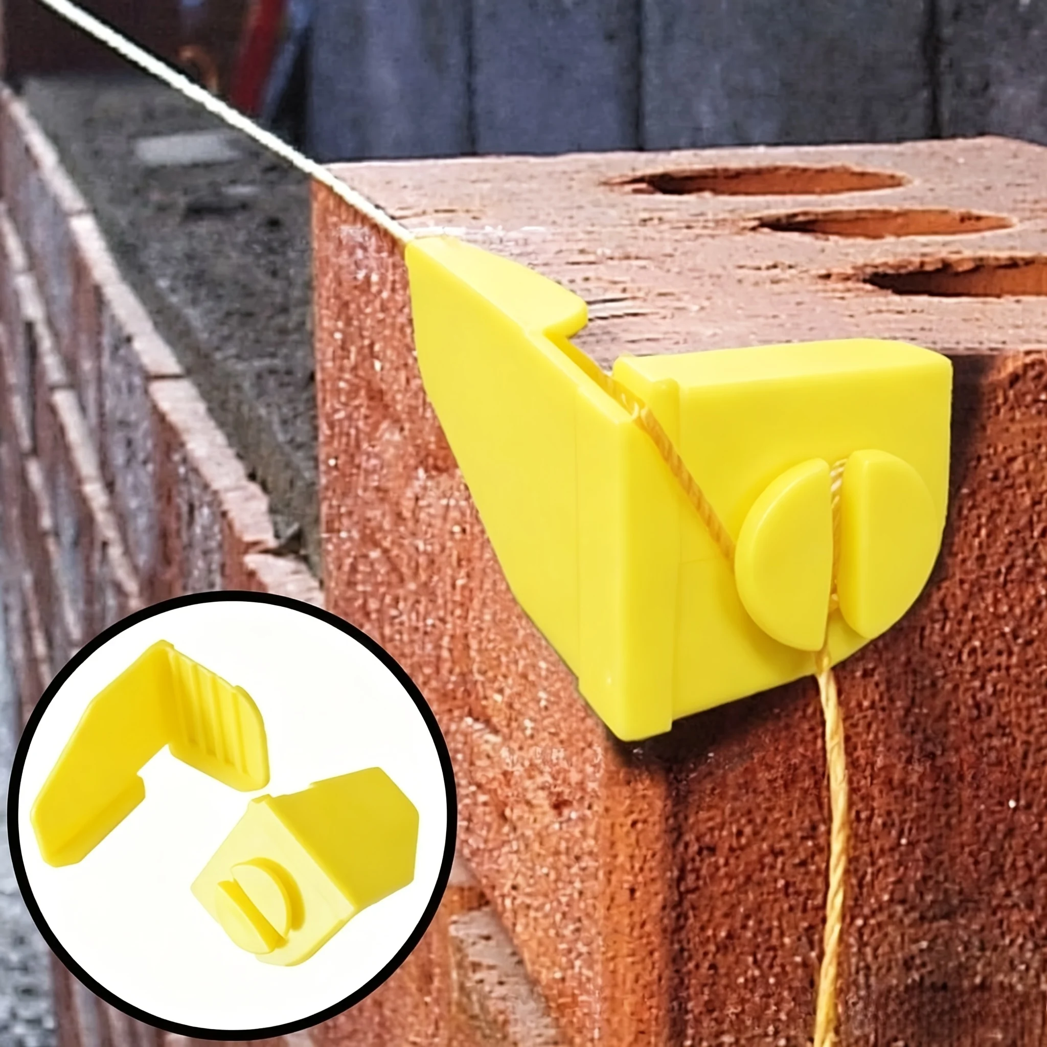 Woodworking Online - Kątowniki do mocowania linii budowlanej, plastikowe