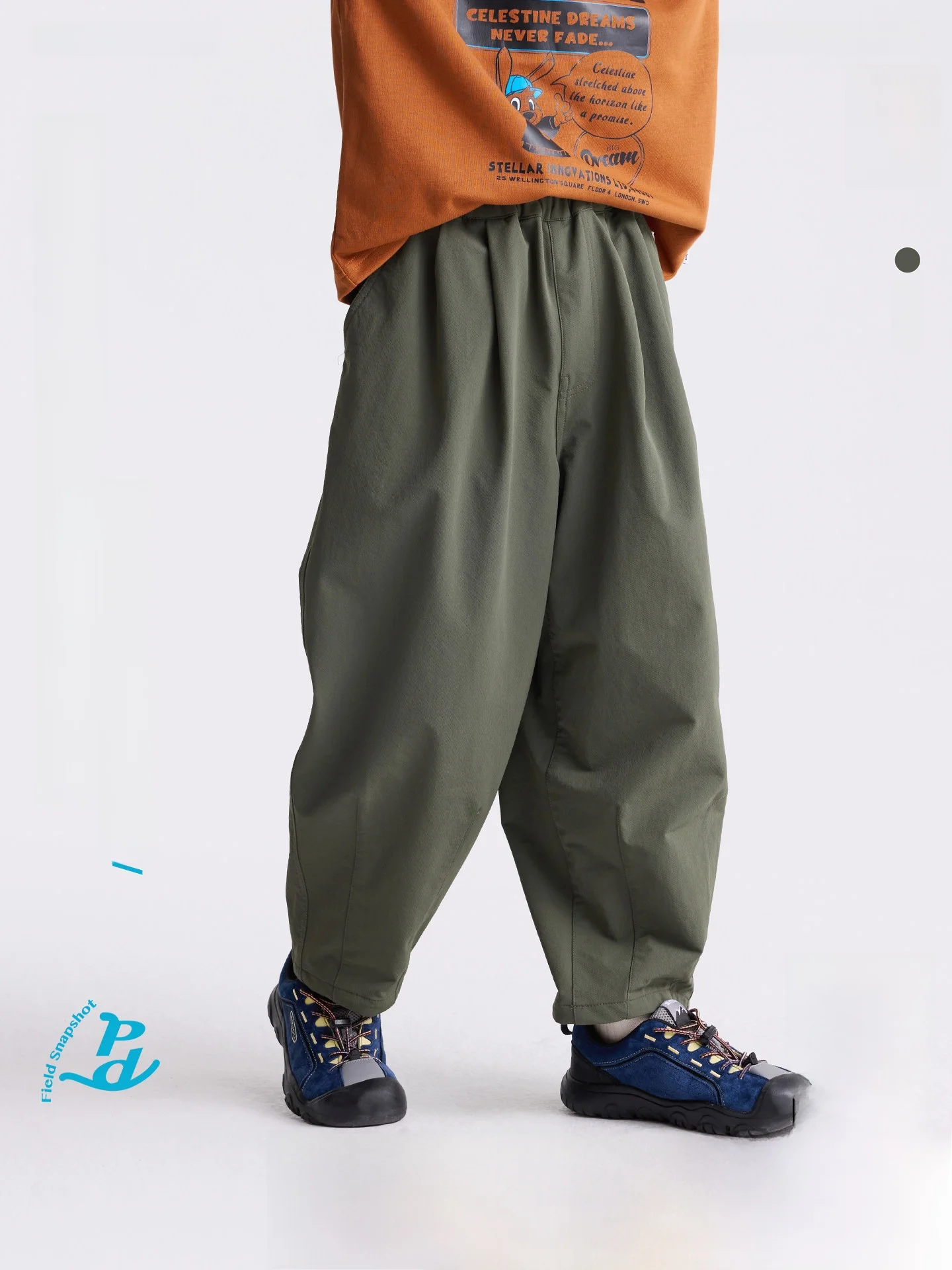 

Purrfect Diary Kids Casual Wearable Long Pants Boys Girls Spring Autumn Winter Breathable Nylon Micro Elastic Mountain Trousers