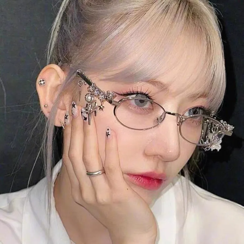 novo-doce-legal-estrela-pequena-armacao-oculos-elipticos-japones-y2k-picante-estilo-menina-anti-luz-azul-oculos