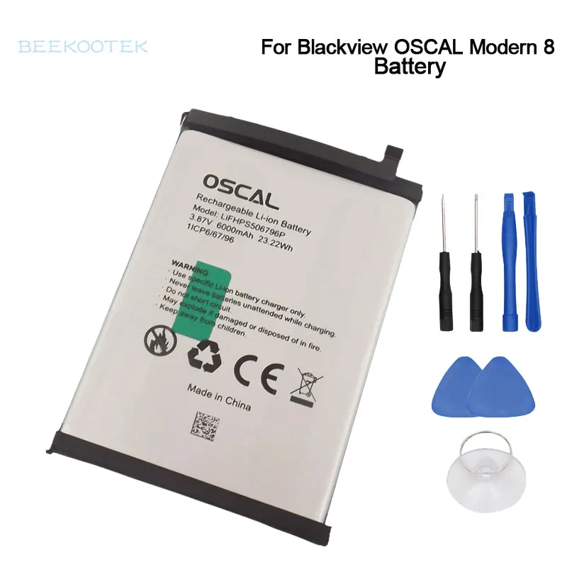 New Original Blackview Oscal Modern 8 Battery Inner Built Cell Phone Battery Accessories For Blackview Oscal Modern 8 Phone