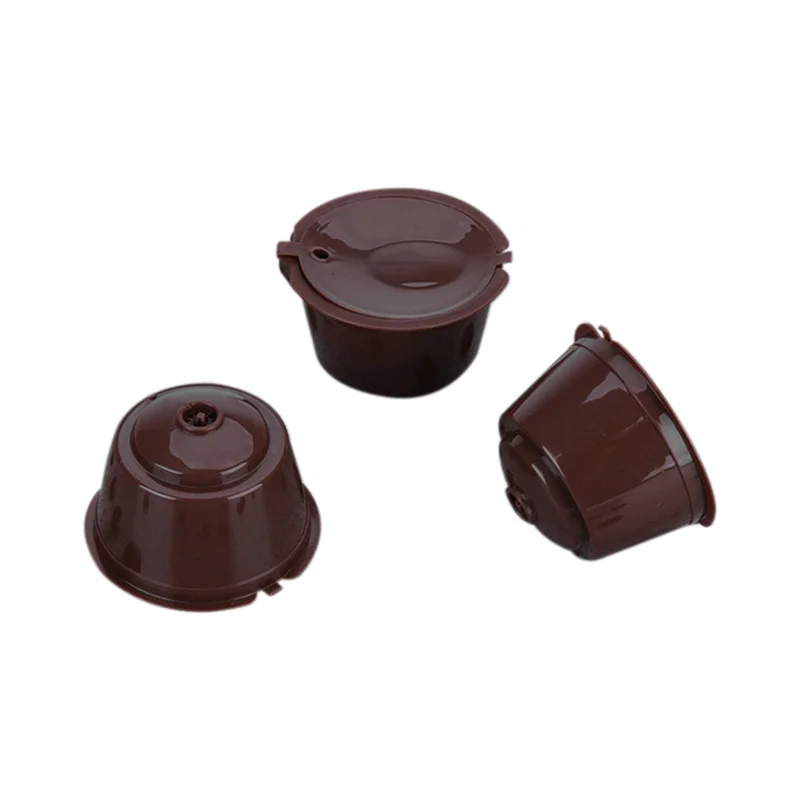 ALIM-For Dolce Gusto Machine، جراب قابل لإعادة الاستخدام وقابل لإعادة الملء، كوب كبسولة للقهوة، لون القهوة سهل التركيب