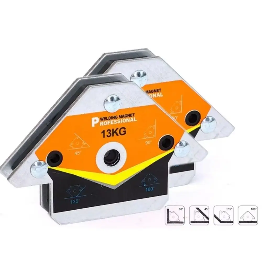 

Магнитные сварочные держатели металла 45 ° 90 ° 135 ° 180 ° Многоугольный сварочный позиционирующий инструмент, прецизионные сверхмощные локаторные инструменты