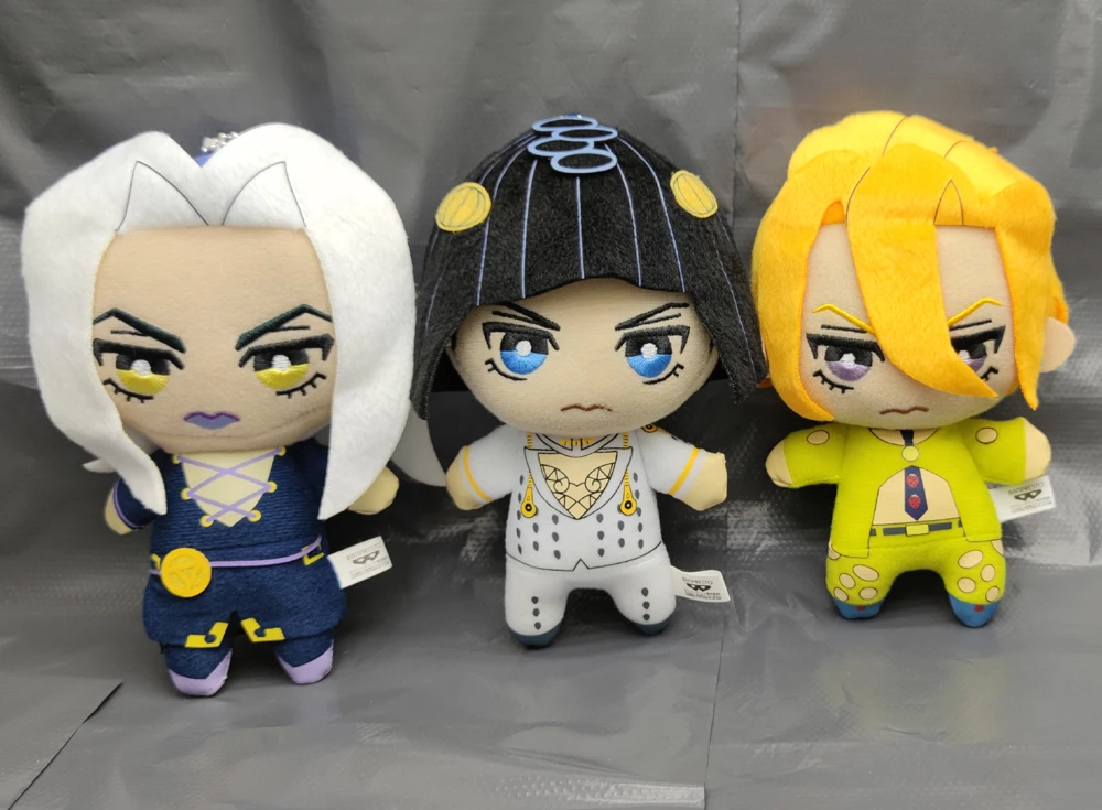 日本jojoss奇妙な冒険黄金風buccellati abbacchio fugo義景キラロハン岸部josukeジョセフkarsぬいぐるみ