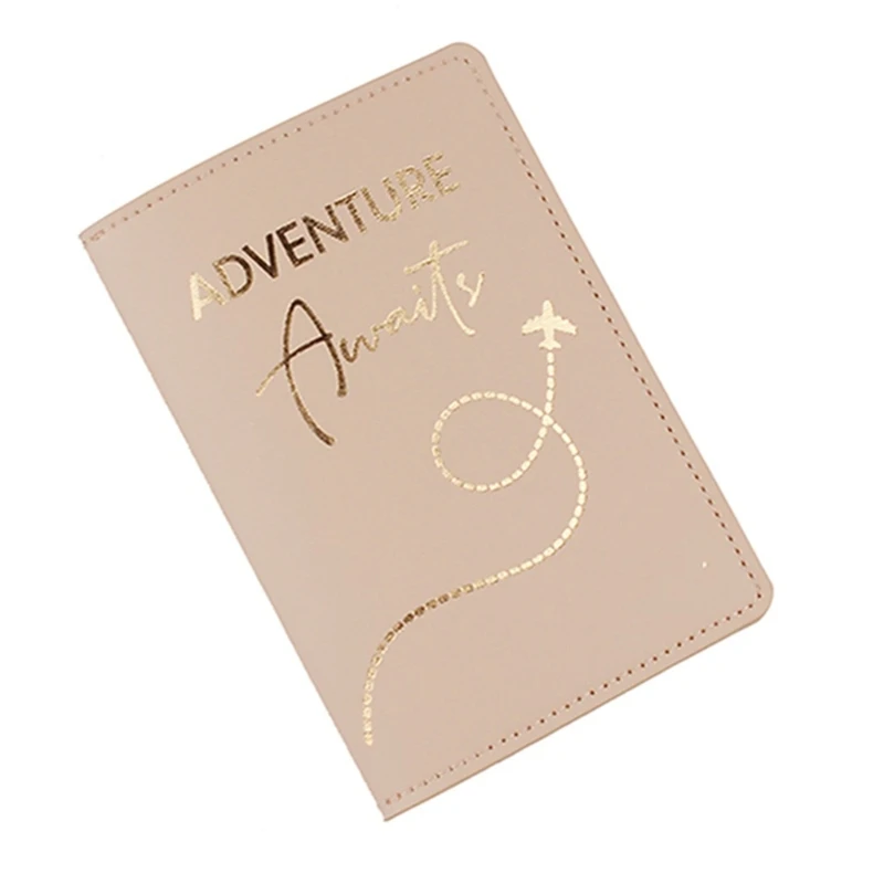 Fashionable Lover Couple Passport Cover Gift for Travelers Credit Card Holder