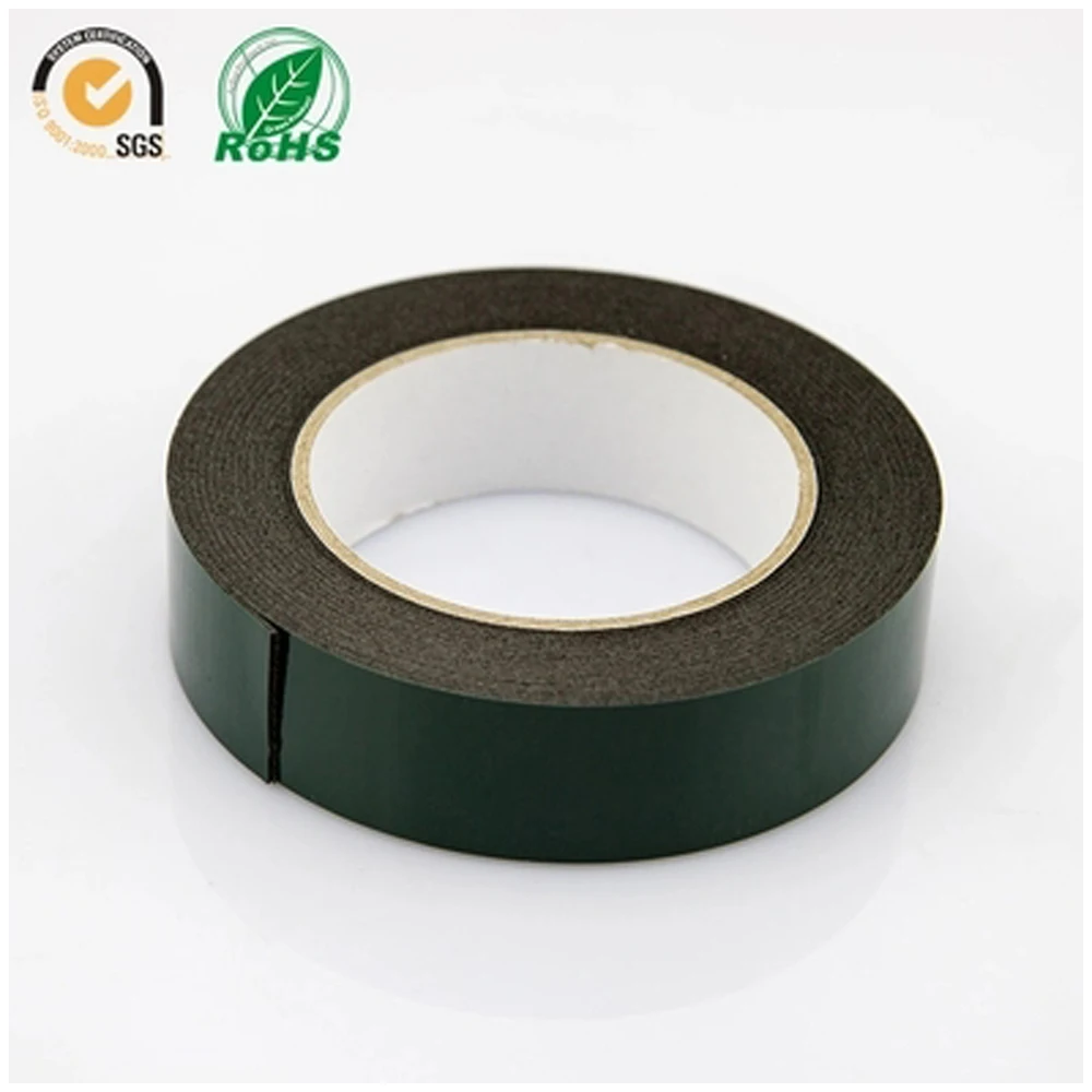 Black Sponge Double-sided Tape Thick 0.5mm 10M Strong Anti-collision and Shock-proof Cushioning Sealing Strip for Automobiles