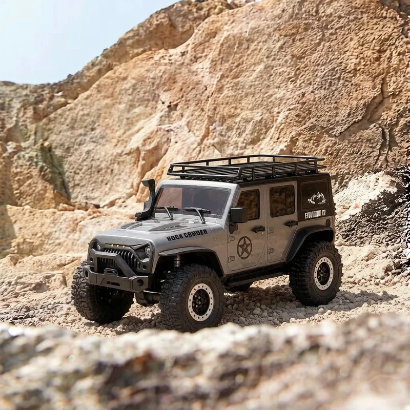 

New Ruitai RGT 1/10 Ex86100 V3 Gravel Crusher Simulation Remote Control Electric 4wd Drive Two-Speed Off-Road Climbing Vehicle