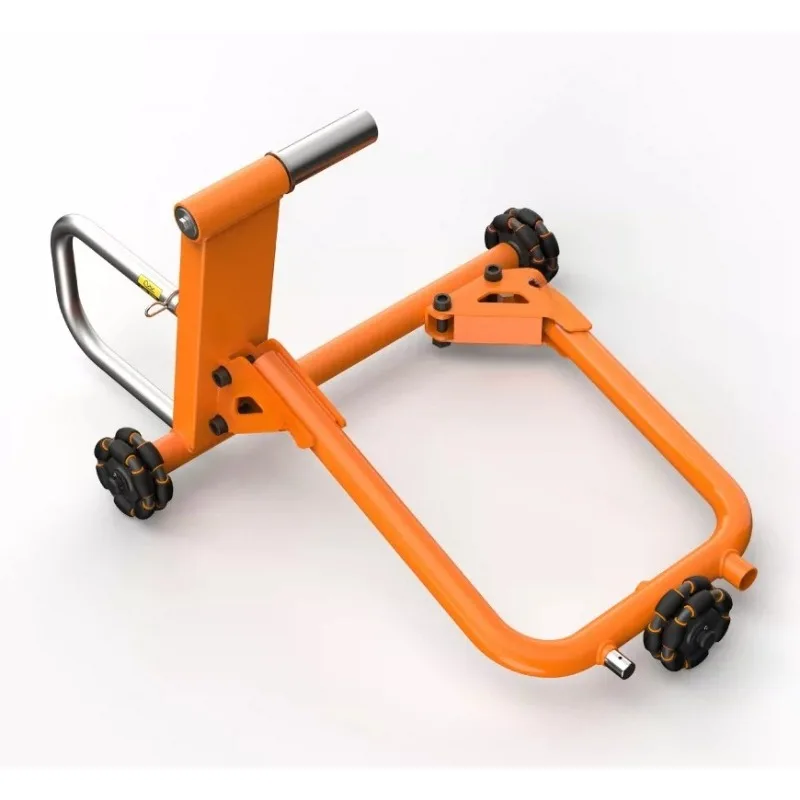 Motorcycle Single and Double Rocker Arms Omnidirectional Mobile Stainless Steel Anti-skid Universal Lifting Frame