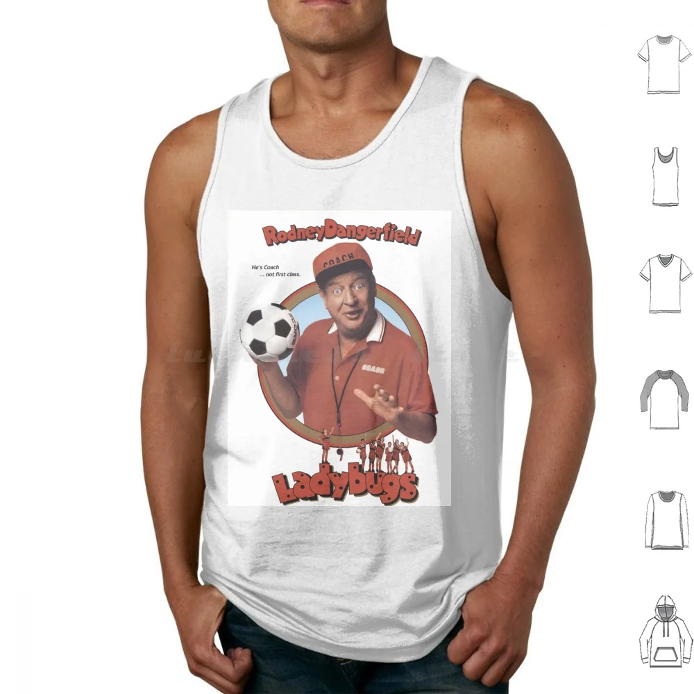 Comedy Movie Poster Tank Tops Vest Sleeveless Sport Film Comedy Football Soccer Rodney Danger Field Buljay Vintage Cinema