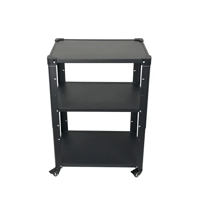 

New Electric Office Home Projector Cart Cabinet Desktop Instrument Cart Computer Printer Mobile Cart Workbench