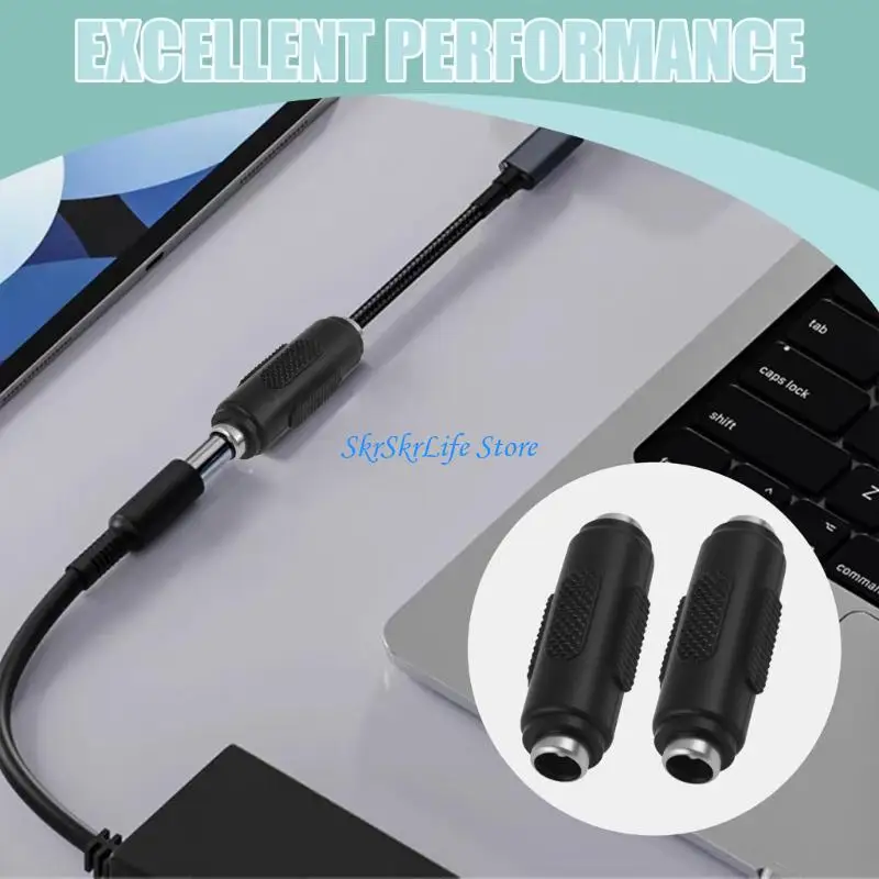 E65E Long Female To Female DC5521 Power Adapter 5.5x2.1mm For LED Strips CCTV