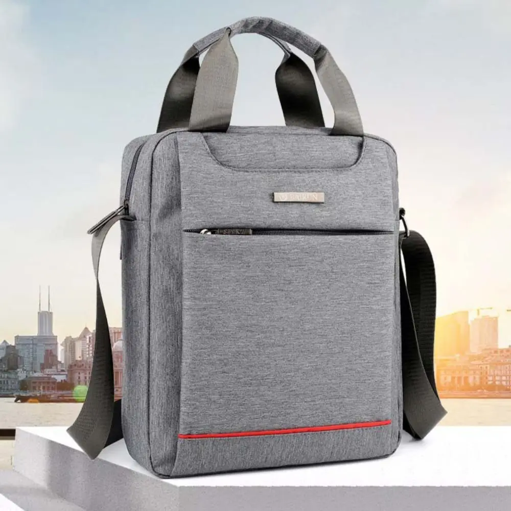 Oxford Business Handbag Multi-function Shockproof Men Crossbody Bag Briefcase Large Capacity Casual Shoulder Bag Streetwear