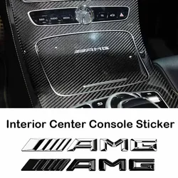 MAYBACH 4MATIC AMG TURBO Lettera Distintivo dell'emblema Interno Center Console Logo Car Styling Accessorio Adesivo 3D per Mercedes Benz