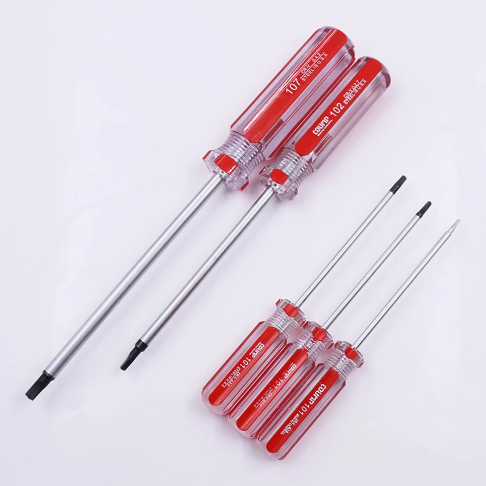 6pcs Triangle Screwdriver Triangle Drive Head TA1.8 TA2.0 TA2.3 TA2.7 TA3.0 TA4.2 Screw Removal Repair Tool Hand Manual Tools