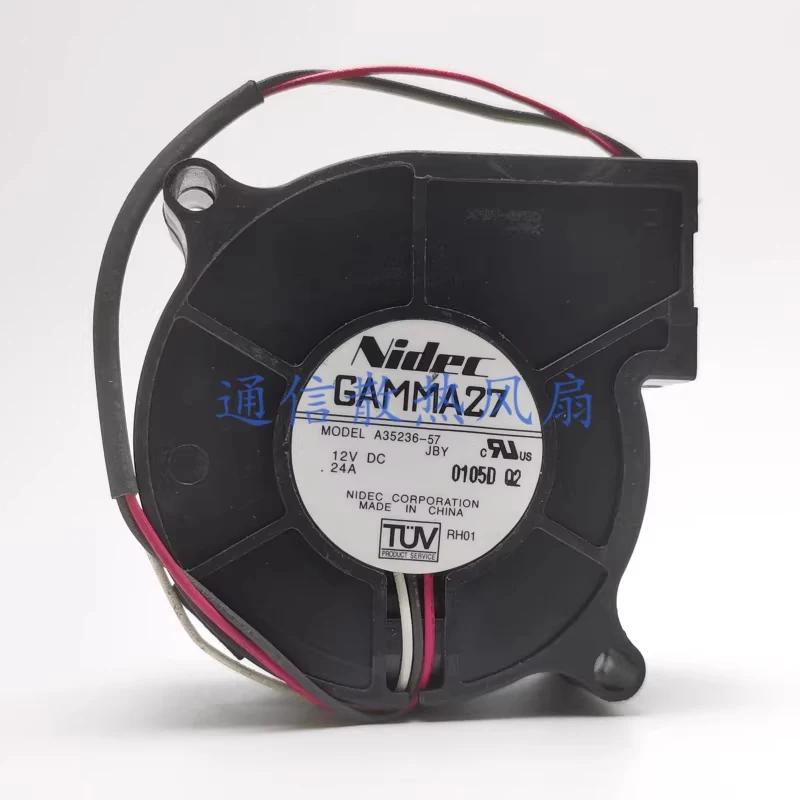 

HJY 1-piece NIDEC GAMMA27 A35236-57 12V DC 0.24A blower cooling turbine fan 6025 6cm