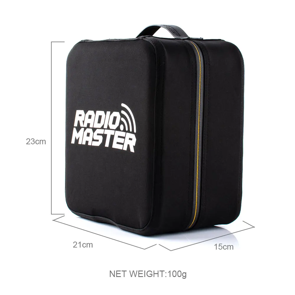 RadioMaster TX16s 지퍼 운반 케이스 커버 tx16s에 대 한 범용 휴대용 스토리지 운반 가방 원격 제어 송신기 케이스