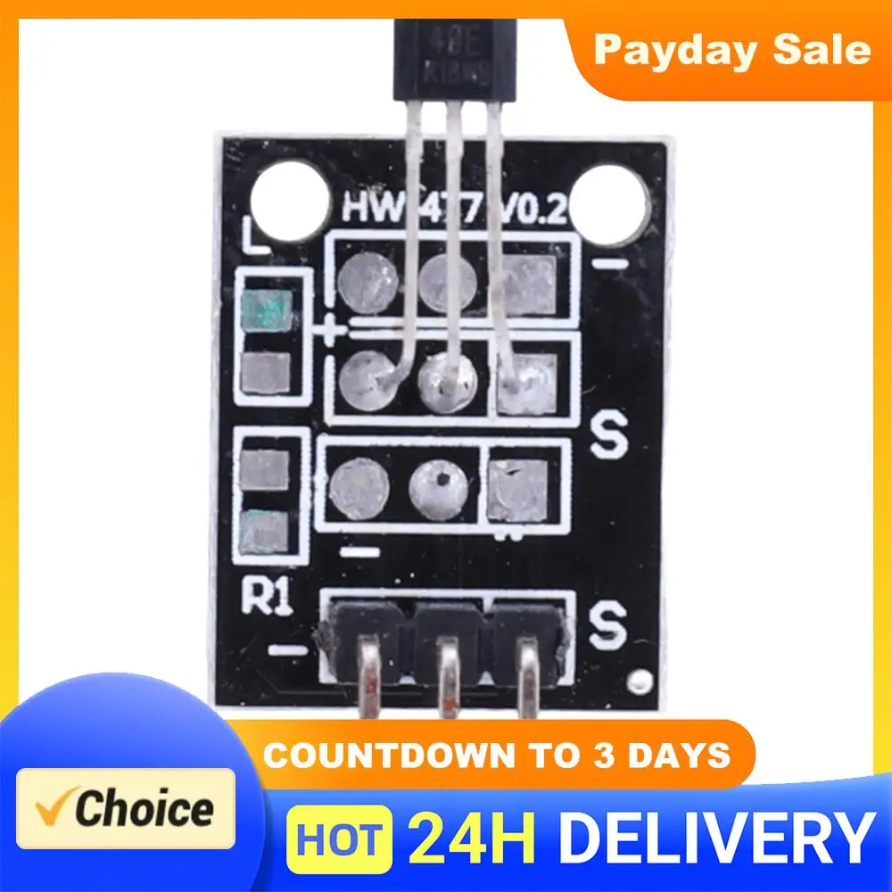 KY-003 Hall Effect Sensor Module A3144 Standard Magnetic Switch Sensor Module Works with Arduino Boards