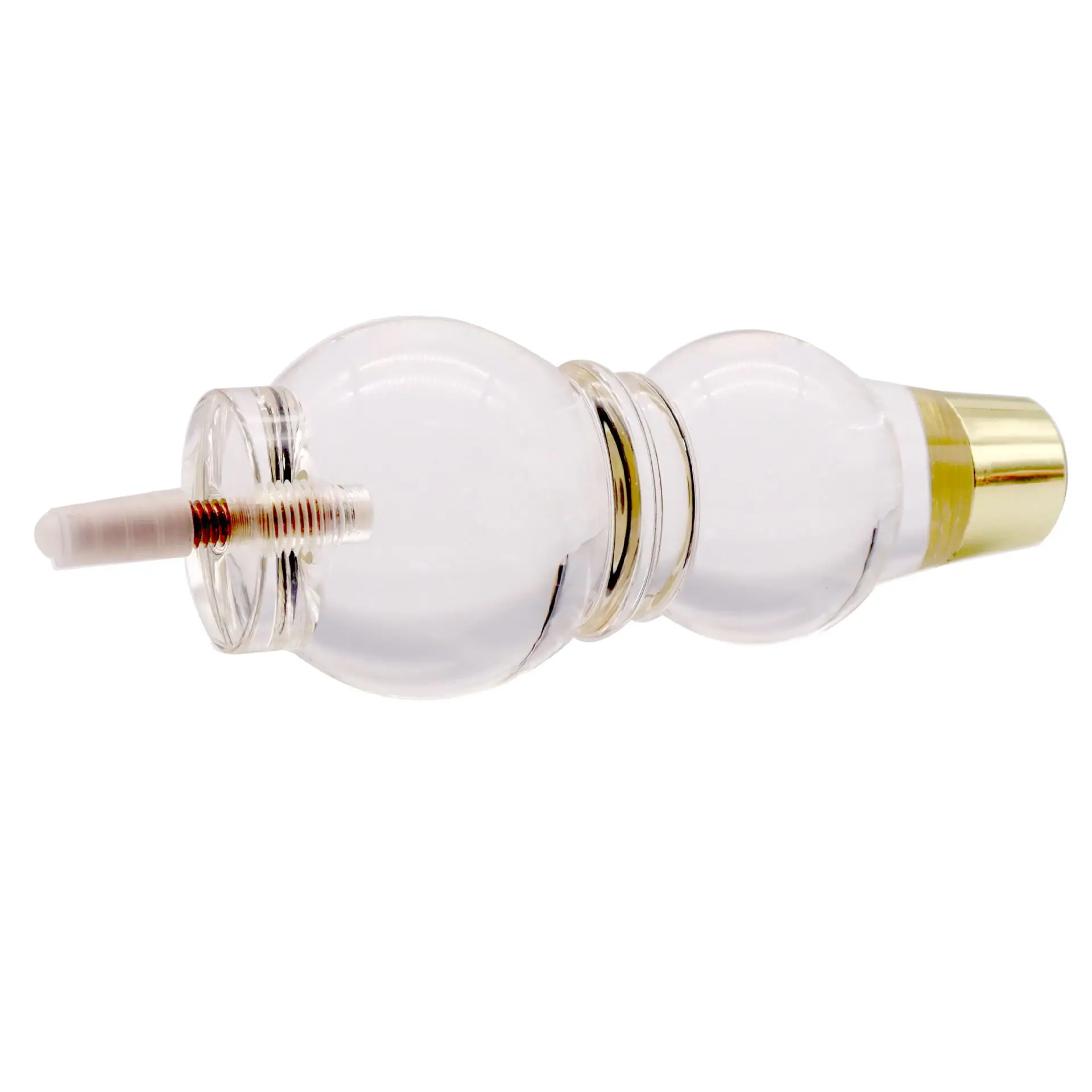 Acrlic Transparency Crystal Color Gourd Shape Art Sofa Leg 65*150mm 4 pezzi