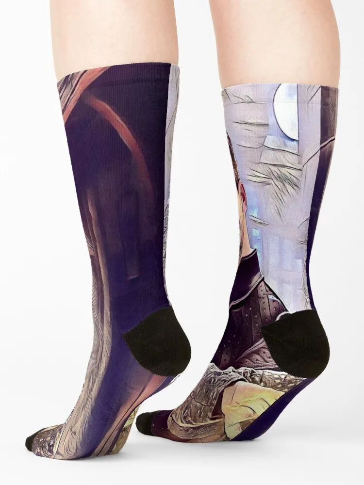 A discovery of witches Socks cute cool designer brand bright garter Men Socks Women's