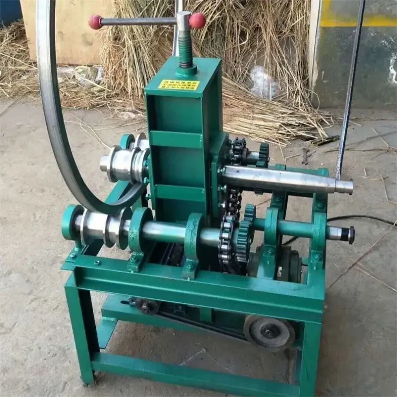 Vertical Stainless Steel Metal Pipe Round Bender Round Square Steel Bar Tube Pipe Bending Machine