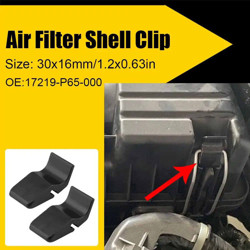 

Новинка, 2 шт., корпус впускного фильтра для автомобильного воздухоочистителя, зажим, OE:17219-P65-000