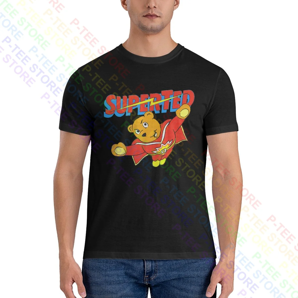 Superted Retron Shirt T-shirt New Casual Premium Hot Deals Tee