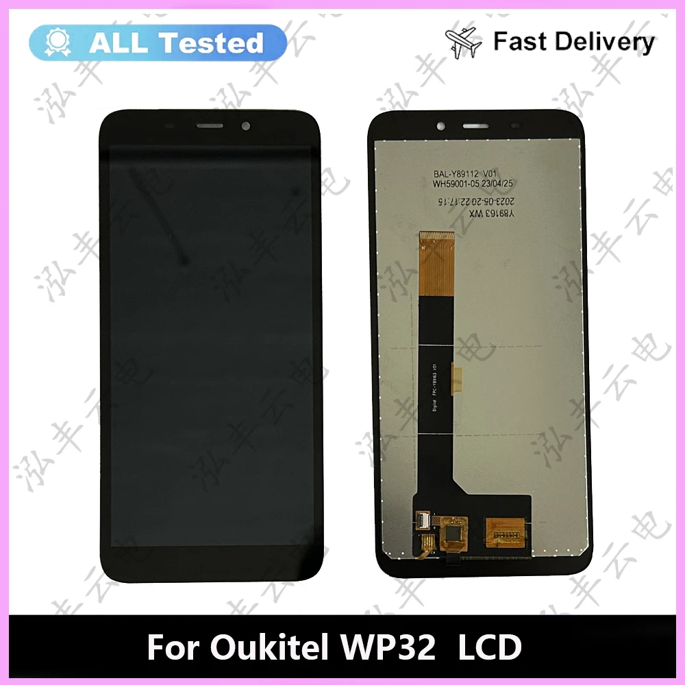 

5.93" Original For Oukitel WP32 Cell Phone LCD Display Screen Digitizer Assembly Touch Panel Glass Display Oukitel WP32 Screen