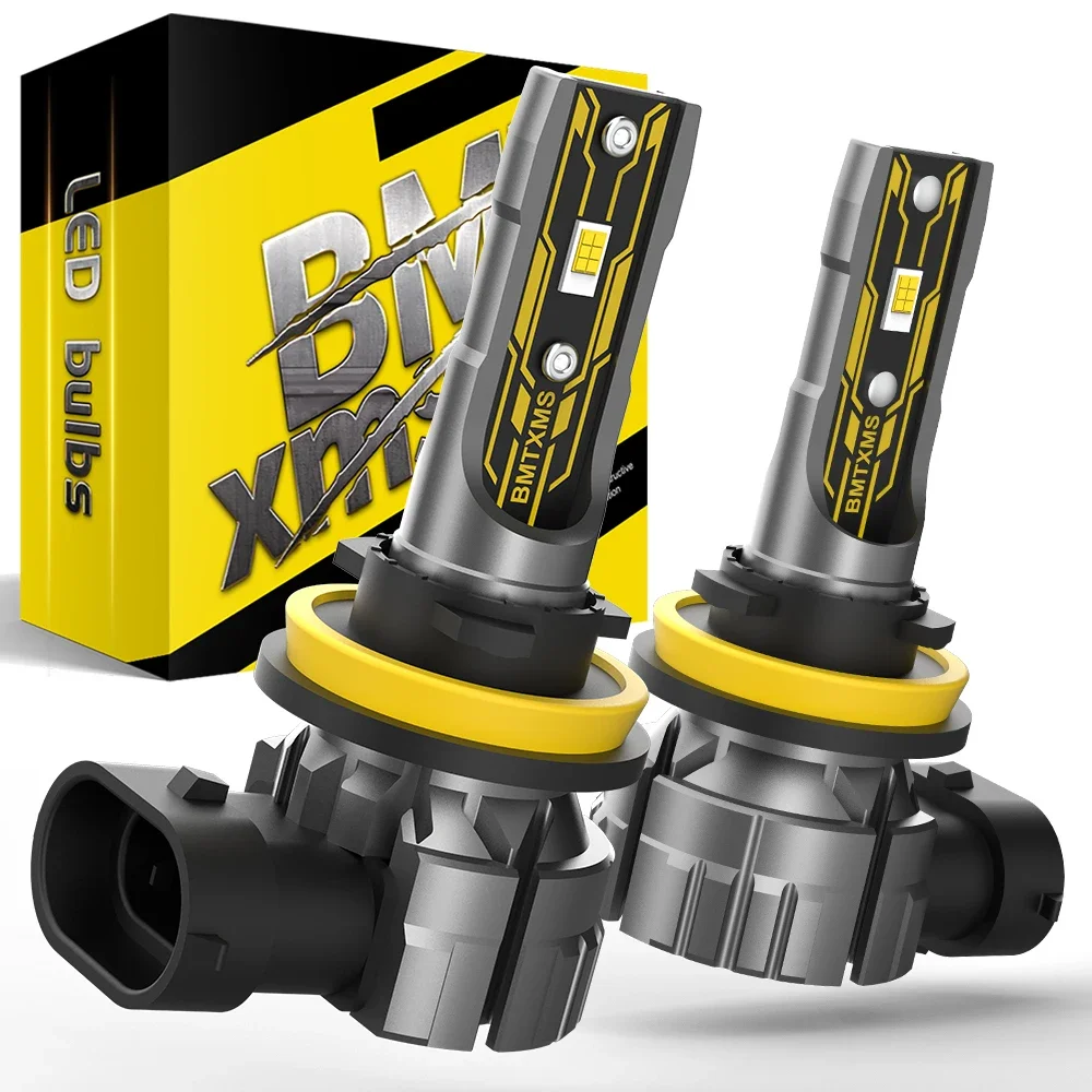 

BMTxms 2 шт. H27 881 H8 H11 H16JP 880 H10 9145 HB4 светодиодные противотуманные фары Canbus DRL для Honda Civic 4d Accord Kia ceed rio sportage