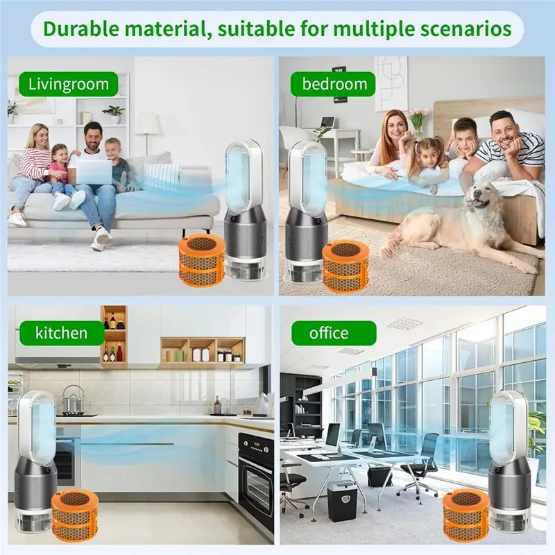 A66T-Humidifier Filter Replacement Carbon Fiber Evaporator For Dyson PH01 PH02 PH03 PH04 PH3A Air Purifier Units view 4
