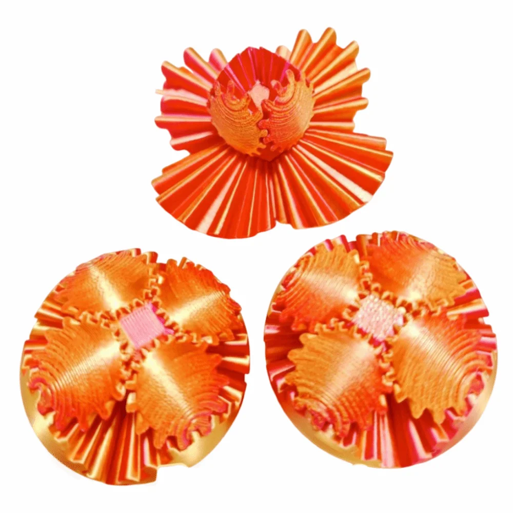 

Креативный мяч GearSphere, красочный привлекательный 3D-принтер, легкий сенсорный шар Fidget GearSphere для детей и взрослых