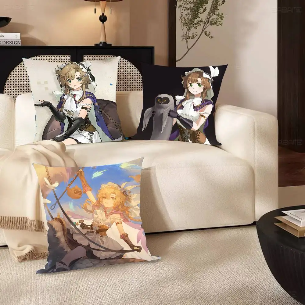 Rhiannon Game Reverse 1999 Pillow Case Fashion Square Pillowcase Bedroom Sofa Room Ins Decoration Leisure