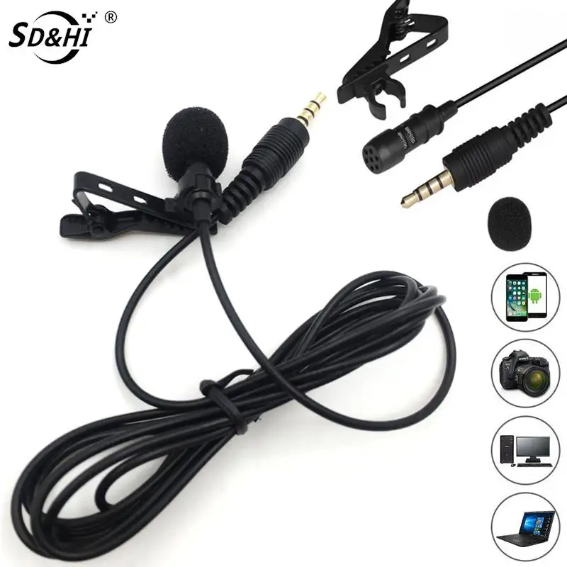 3m Professionals Car Audio Microphone 3.5mm Clip Jack Plug Mic Stereo Mini Wired External Microphone For Auto DVD Radio