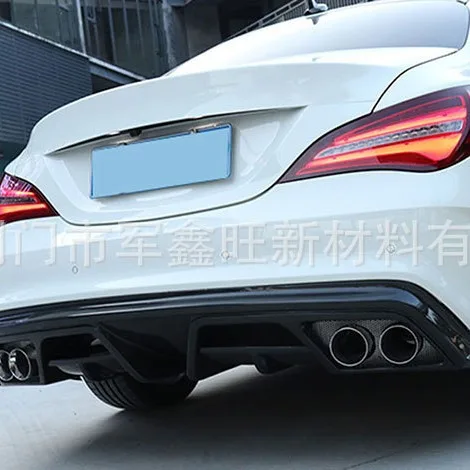 Odpowiedni do Mercedes-Benz CLA Klasy W117 CLA200 CLA260 CLA45 Tylna Listwa z Włókna Węglowego/P13-18