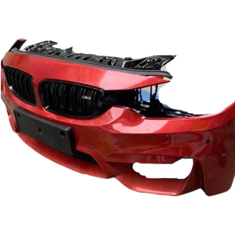 High Quality M3 M4 Style Front Bumper Body Kit Complete Front Face Nose Fit For F80 F82