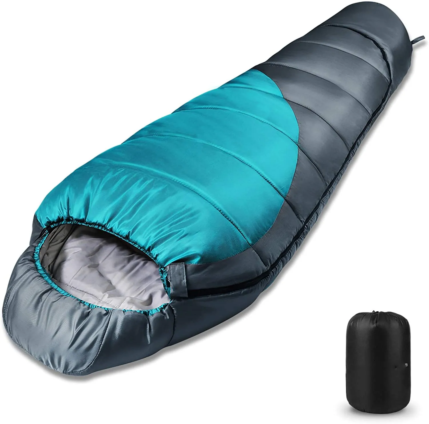 

outdoor Portable Lightweight Camping Hiking Traveling goose down Mummy Sleeping Bag adults for hiking