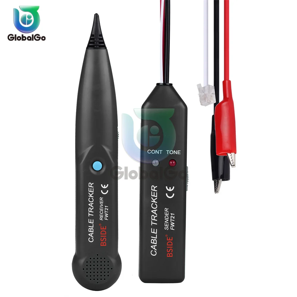 MS6812/FWT21 Cable Tracker Tester Professional Line LAN detector UTP STP Telephone Wire Tracer Breakpoint location Diagnose Tone