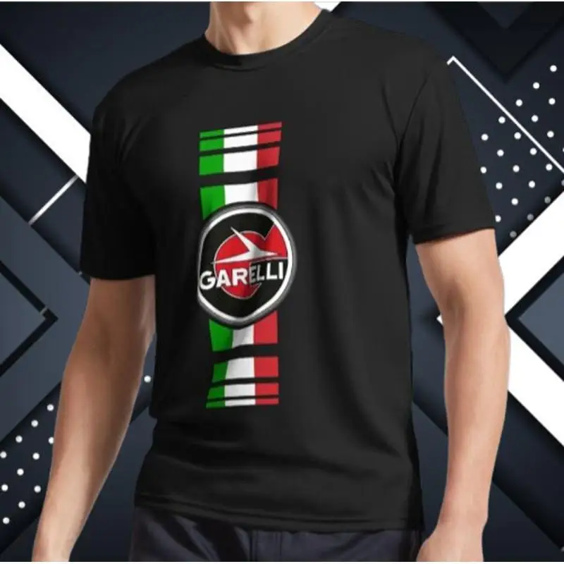 ¡NUEVO! Itaila Garelli Motorcycles Logo Divertido tamaño EE. UU. Sudadera con capucha y camiseta unisex