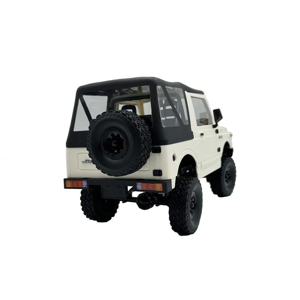 WPL C74-1 4WD RC Crawler Truck With Proportional Control And Realistic Scale Open Top For Kids Adults