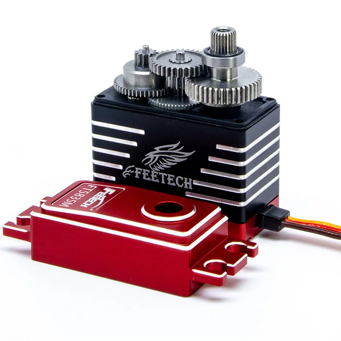 High Speed FT9025M 6V 8,5 kg kernloser Motor Digitalservo für Smart Control Rc Boot Rc Auto Roboterarm