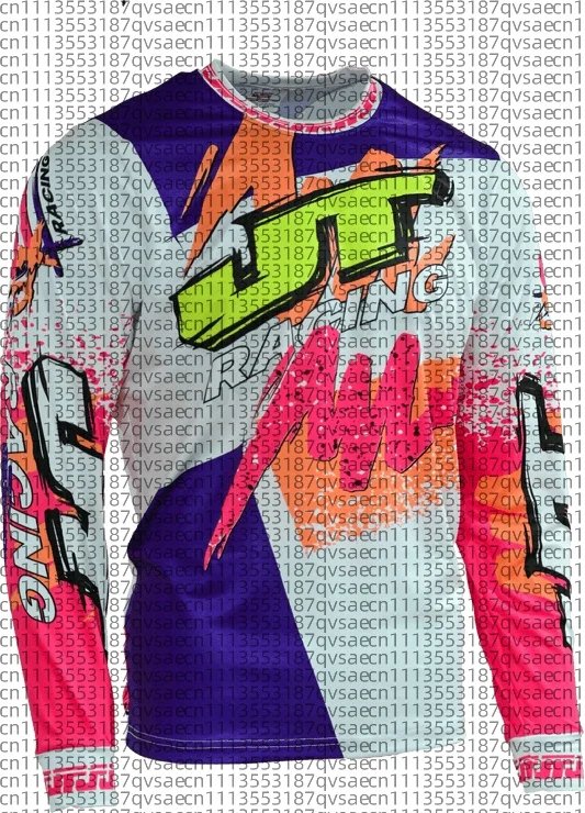 Long Sleved Cycling Clothes Breathable Quick Drying Mountain Bike Off Road Motorcycle Long Sleeved Men and Women Cycling Tops