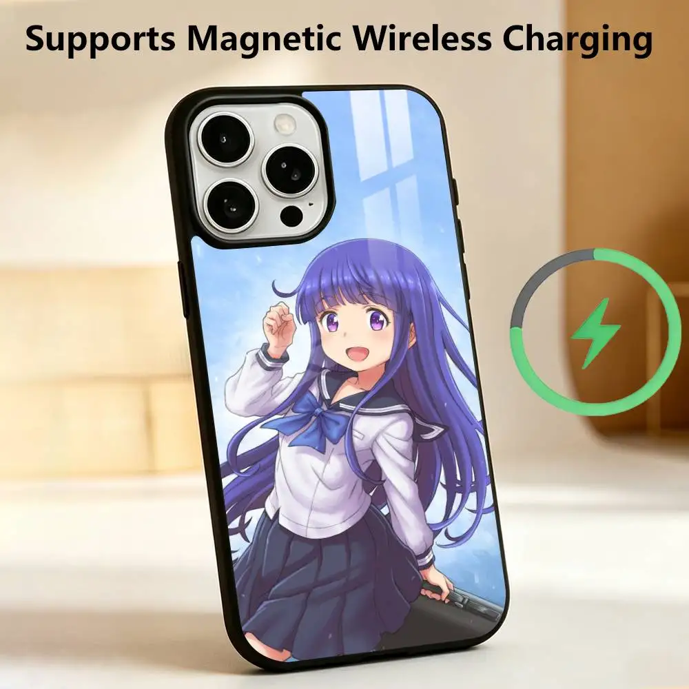 H-Higurashi W-When-N They Cry  Phone Case For iPhone17,16,15,14,13,12,11 Plus,Pro Supports Magnetic Wireless Charging view 5