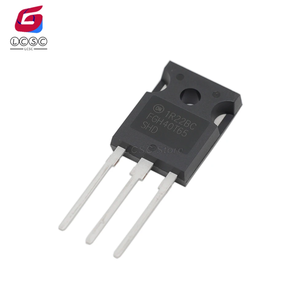 

5Pcs/Lot Original FGH40T65 Transistor IGBT 650V 80A 268W TO-247 Discrete semiconductor FGH40T65SHD-F155