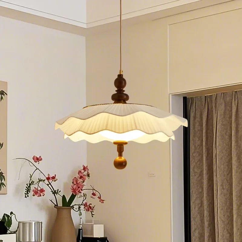 

French medieval fabric chandelier eye protection designer bedroom bar restaurant