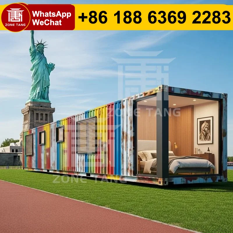 

High Quality Prefab Modular Home Factory Custom Low-Cost Mobile House Flat Pack Homes Luxury Modern Customize Design Hot Selling