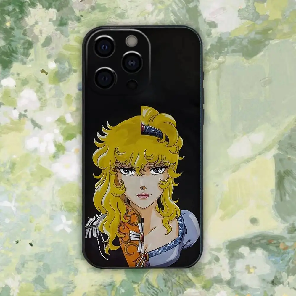 حافظة هاتف ليدي أو أوسكار فيلم 2025 	   لهاتف iPhone 16e,16,15,14,13,12,11,Pro,X,XS,Max,XR,Plus,غطاء أسود ناعم صغير