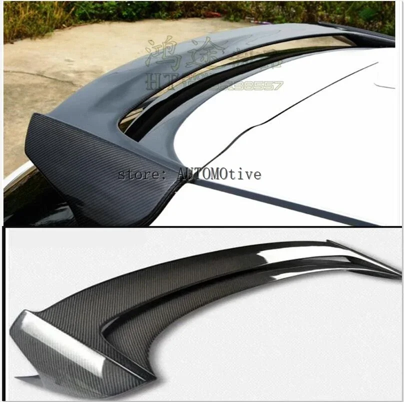 A whole new Carbon Fiber Rear Wing Spoiler, Trunk Boot Spoiler For mazda 3 Axela hatchback