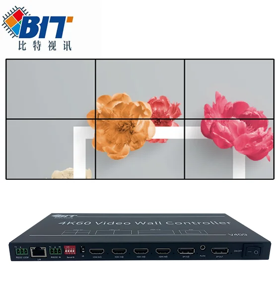 Bitvisus 2X3 4K видеопереключатель PIP POP HDMI TV конференц-зал контроллер процессора видеостены Bitvisus 2X3 4K видеопереключатель PIP POP HDMI TV конференц-зал контроллер процессора видеостены