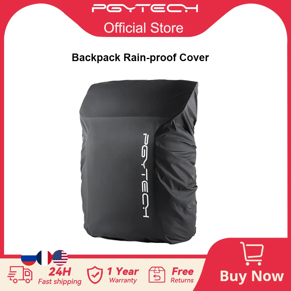 PGYTECH Rain Cover Backpack 25L Portable Waterproof Outdoor Camping Hiking Climbing Dust Raincover