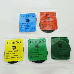 Horloge Pakking Vet Reparatie Tools 0.5mm 0.6mm 0.7mm 0.8mm 0.9mm O-Ring Afdichting professionele Waterdichte Sealer Voor Horloge Pakking